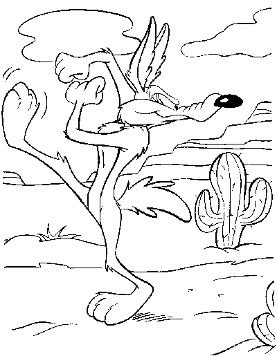 Coloring Pages 3 Little Pigs. Wile E. Coyote ( 3 )